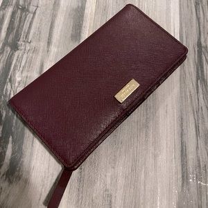 Kate Spade Burgundy Wallet
